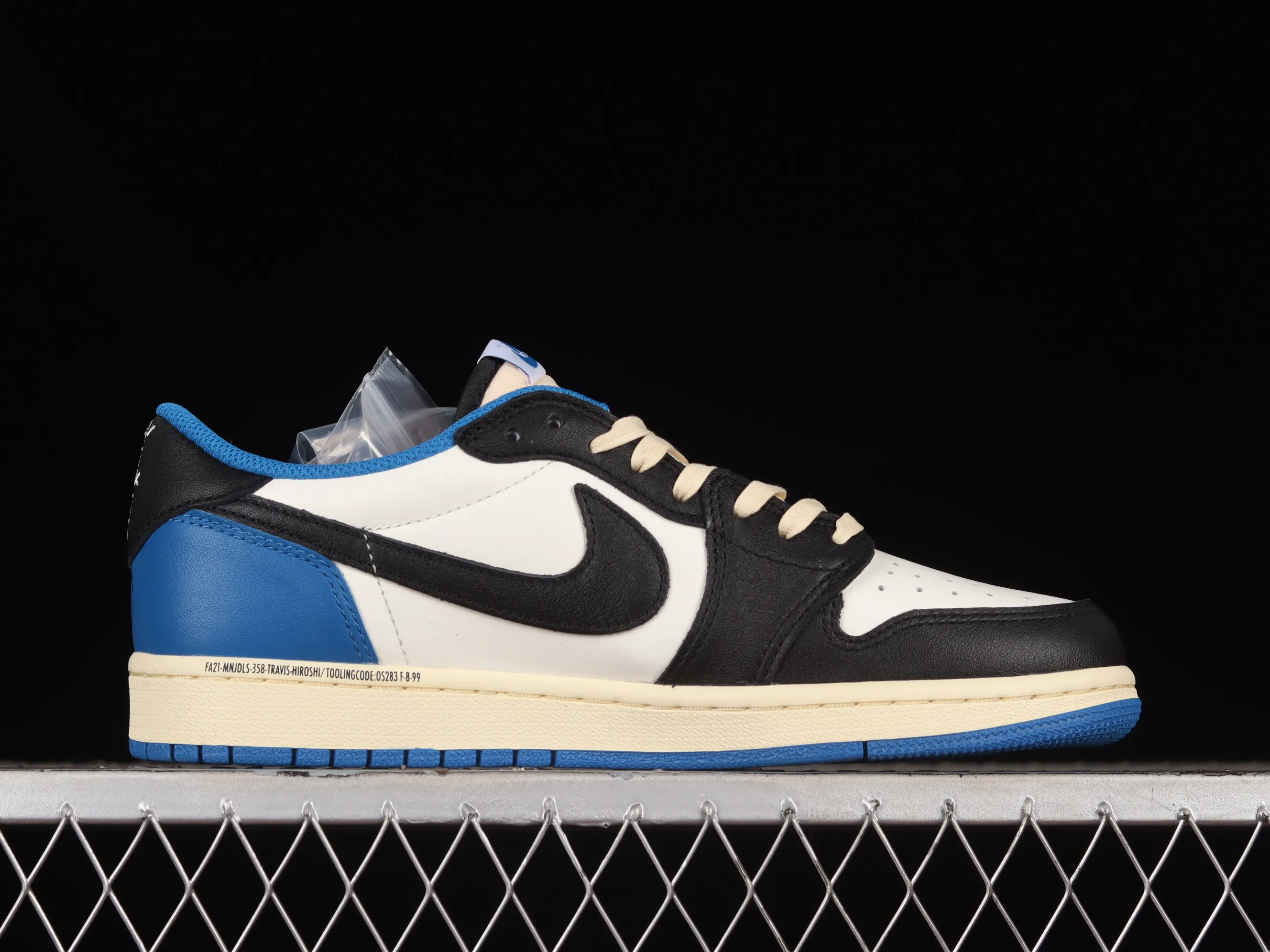All categories Air Jordan Jordan series basketball shoes Air Jordan 1 Low LJR version Travis Scott x Air Jordan 1 Low OG AJ1 Joe 1 joint overhead hook DM7866-140